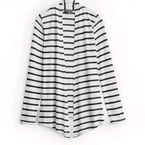 MIX x 41 Hawthorn Adrianna Longsleeve Knit Striped Cardigan Sz  XS
